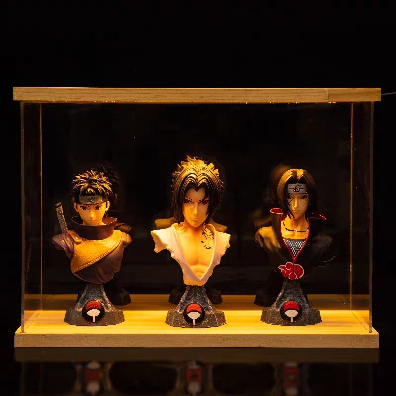 Conjunto de estatuas de los hermanos Uchiha - pequeño