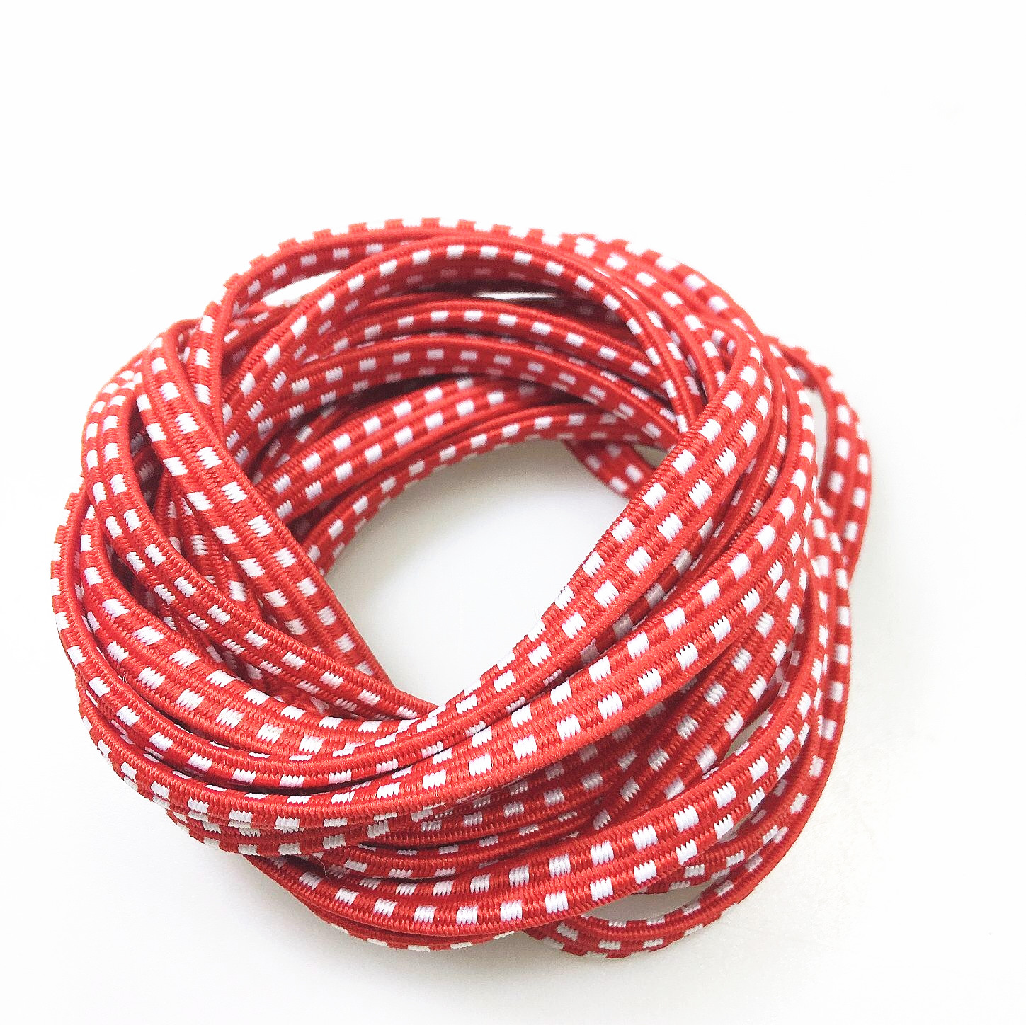Rosso bianco 4m piatto 7mm