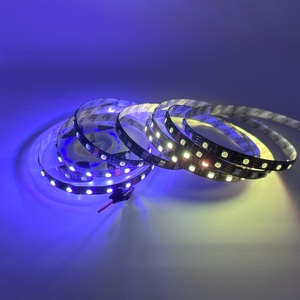 สาย LED 12V 5M IC 16703 RGB 5050 10M 60 ledsable/M นำพิกเซล1 IC 6 LEDs DC24V ยืดหยุ่นหลากสี IP20 - Product Image 6