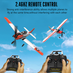 T28 <strong>TROJAN</strong> 400mm Wingspan Small <strong>Toy</strong> Airplane 4-CH Control With Aileron Perfect for Beginner Practice - Product Image 5