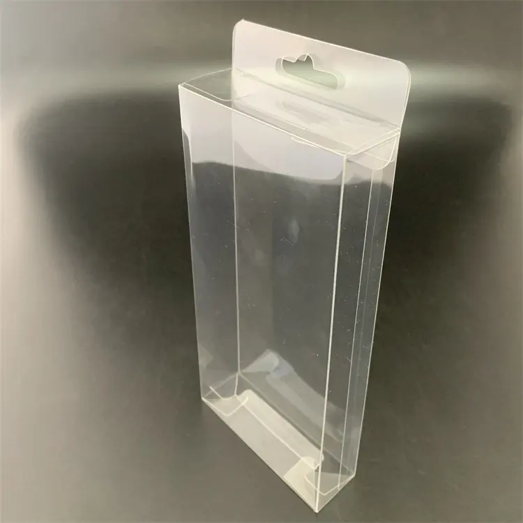 Cajas de embalaje transparentes de plástico PVC PET PP personalizadas Cajas de regalo transparentes para cosméticos electrónicos