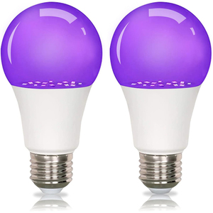 מחיר המפעל 2025 7/12w 1/2/4-pack e27 395nm 1 μw/cm2 הנורה uv הוביל אור חשיפה uv exoser מנורת ריפוי אולטרה סגול 395nm