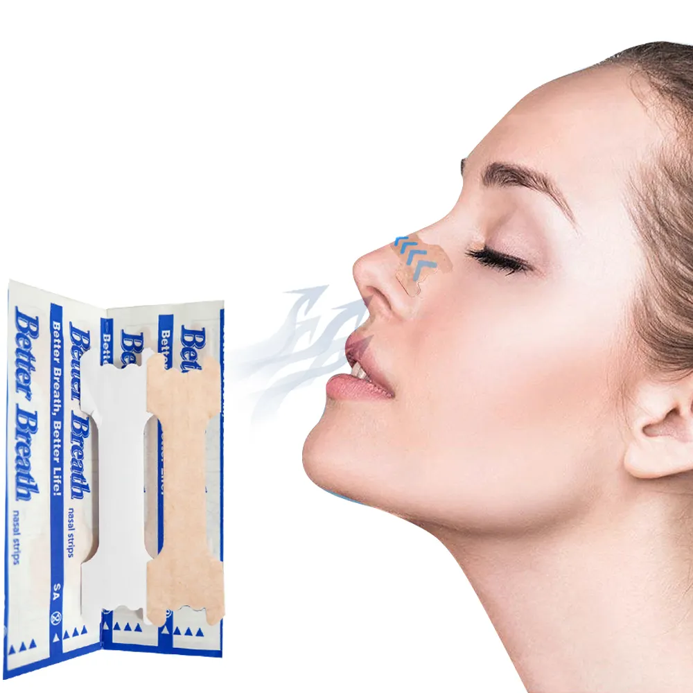 Tiras nasales de respiración fácil, solución antironquidos de alta calidad, gran oferta