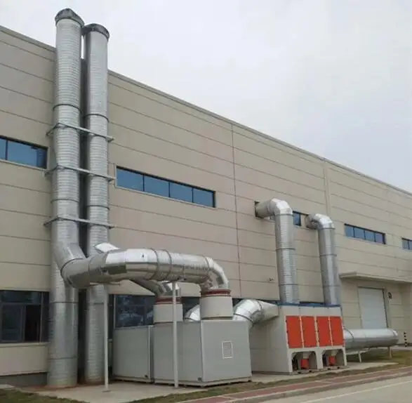 Sistema de filtración de aire de fábrica Industrial, colector de polvo ciclónico, extractor de humos de soldadura