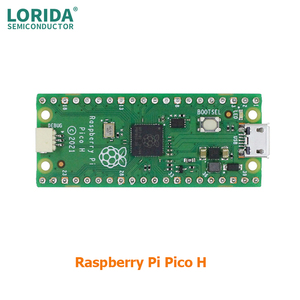 Lorida Original raspberry pi pico H RP2040 Chip Board 264KB RAM 2MB Flash Dual-core WIFI Modul PWM Raspberry Pi Pico H - Product Image 1