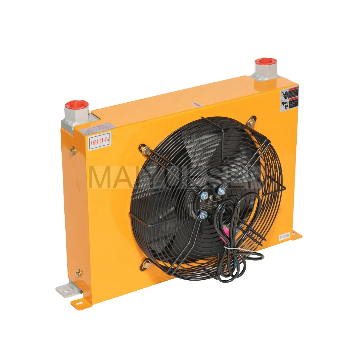 Fabriqué en Chine HM AH1417T refroidisseur d'huile de type ventilateur hydraulique Convient pour une utilisation dans les industries de l'automobile et des machines
