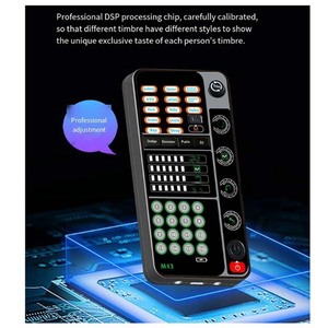 Portable Multifunctional Sound Card Mini Voice Changer Game Live Broadcast Mobile Computer Sound Cards Set - Product Image 5