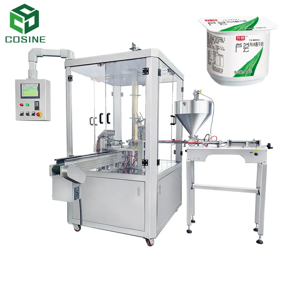 Automatic Rotary Small plastic paper Tube ice Pop Filling Sealing Machine Juice Ice Pop Filing