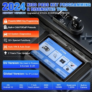 Xtool X100 Pad X100 Car Immo Key programmatore Obd2 strumento diagnostico tutte le chiavi perso aggiornamento di X100pad X100pad2 con Eeprom 2024 - Product Image 2
