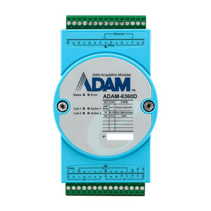 Advantech personalizado 14 entradas digitales/6 salidas digitales IoT Modbus/OPC UA Ethernet remoto I/O Adquisición de Datos I/O