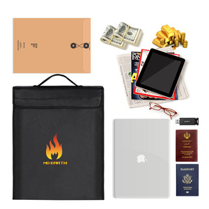 Bán Buôn Giá Rẻ Tùy Chỉnh Lớn Nước Chống Cháy Tài Liệu Tiền Túi Không Thấm Nước An Ninh Lưu Trữ An Toàn Chống Cháy Tài Liệu Tàu Sân Bay - Product Image 1