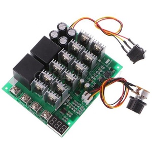 DC 10-55V 12V 24V 36V 48V 48V 55V 100A controlador de velocidad del Motor PWM HHO RC inversa interruptor de Control con pantalla LED - Product Image 1