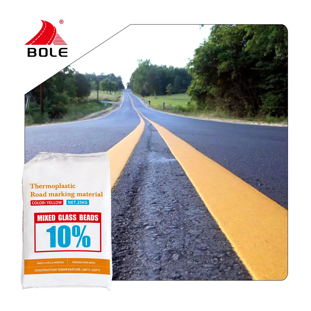 Carreteras rurales africanas 3-5 minutos de secado rápido durante la construcción entrega rápida superventas pintura de línea de carretera