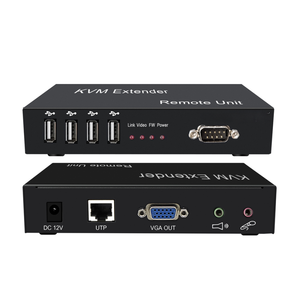 1080p VGA KVM Extender over Cat5e/6/7 Cable Extender 150m con USB2.0 Audio RS232 - Product Image 2