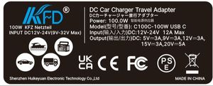<strong>P</strong>-Tap to USB-<strong>C</strong> PD 100W <strong>Adapter</strong> for Cameras, Monitor, Laptop, and Mobile Devices V-mount or Gold Mount Battery Quick Charge Power - Product Image 6