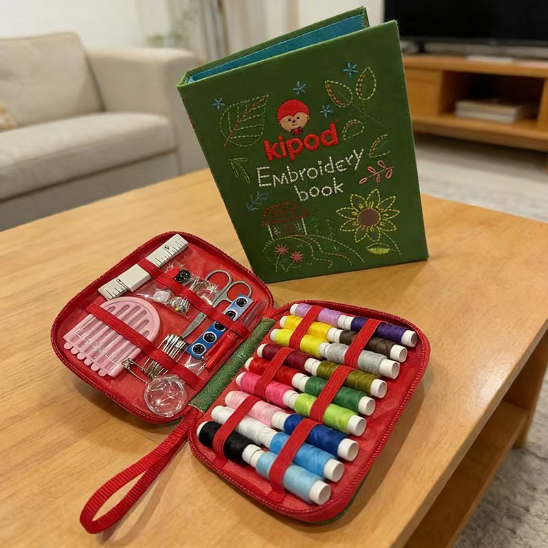Kit de Costura Stitch Book F+ Mejorado de 86 Piezas con Lupa