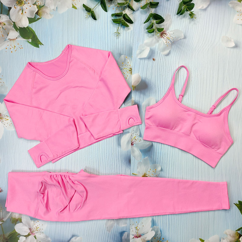ensemble rose 3 pièces