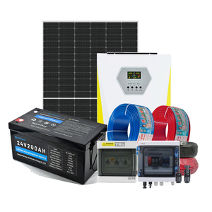 Sistema de panel solar de 10000 vatios Tejas solares Techo Energía solar instalada 40 Kw 3Kw 3000W 240V Sistema de energía solar integrado - Product Image 2