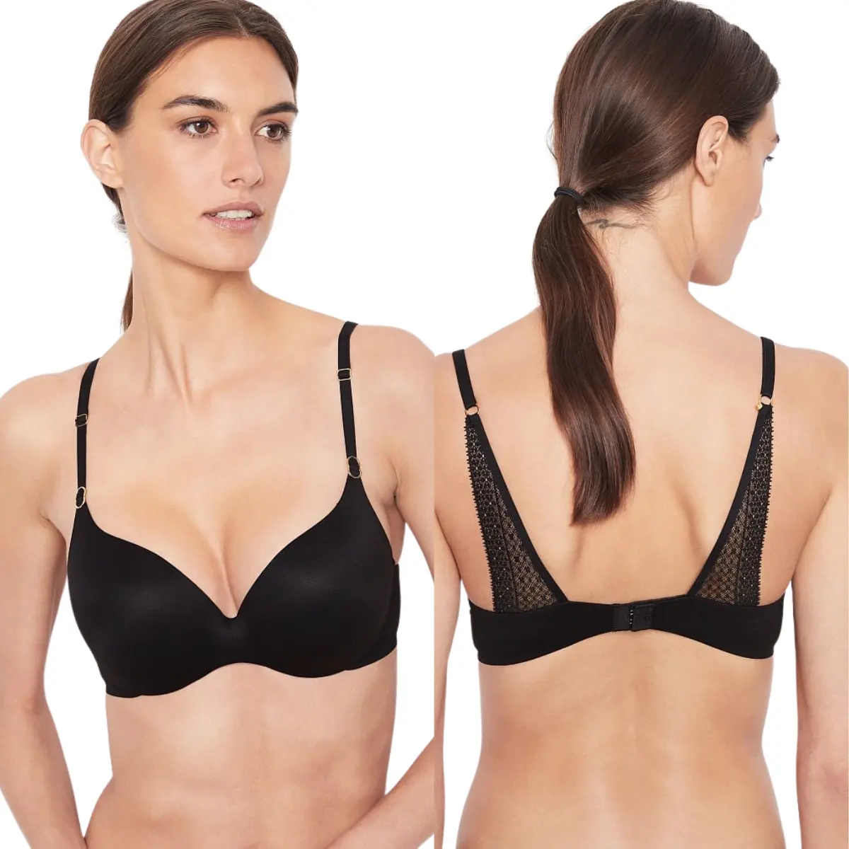 Soutiens-gorge sans couture pour femme sous-vêtements à armatures soie glacée bralette rembourrée amovible sans fil confortable soutien-gorge grande taille