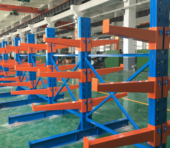 Customized Heavy Duty Beam Industrial Metal Cantilever Rack 8