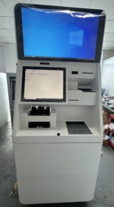 Ngân hàng ATM Dual-Screen tiền mặt tiền gửi kiosk với lưu ý Dispenser hộ chiếu Máy quét kiểm tra tiền gửi kiosk Máy thanh toán kiốt - Product Image 4