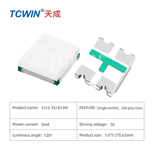 Tcwin Led ışık tam renkli programlanabilir Ic Smd Led TX1813M 1515 RGB Smd Led modülü çip Led - Product Image 4