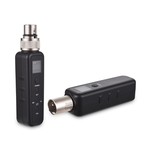 Micrófono con cable a transmisor y receptor Xlr inalámbrico Sistema DE MICRÓFONO INALÁMBRICO UHF para amplificador de altavoz mezclador de audio - Product Image 1
