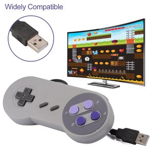 Classico cablato USB PC Retro Gamepad Controller per Gamepad stile Pad per Windows PC Mac Raspberry Pi Joypad - Product Image 6