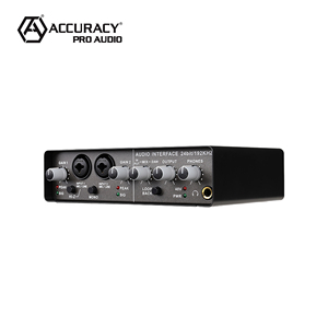 SD-24 de Audio de precisión profesional, interfaz de Audio Usb, condensador externo de música, micrófono de grabación, tarjeta de sonido - Product Image 4