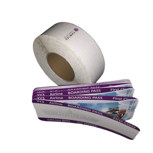 Fabrika ucuz fiyat OEM özel tasarım renkli seyahat hava rezervasyon ucuz uçuşlar biletleri özelleştirilmiş uçuş bilet kartı baskı - Product Image 4