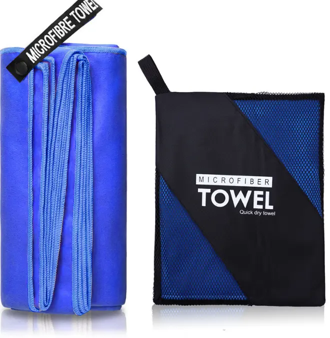 Super Absorbent Compact Thin Lightweight Quick dry Fast Drying microfiber sports towel