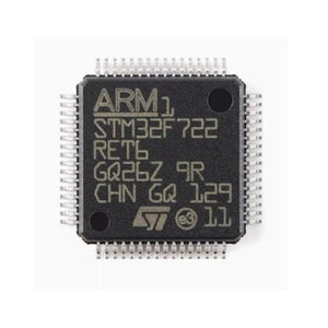 STM32F722RET6 32-Bit <strong>ARM</strong> <strong>Cortex</strong> M7 RISC Microcontroller &amp; <strong>Processor</strong> 512KB Flash 3.3V 64-Pin LQFP Tray FPGA
