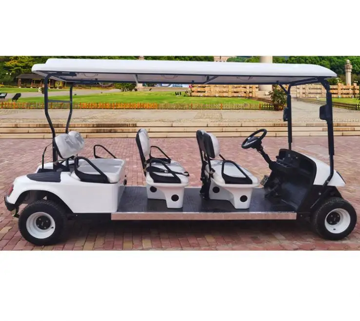 6 con batería Seater Club Carros eléctricos para y cargador de litio de 48V Panel solar Street Legal off Road Parts Car up Golf Cart