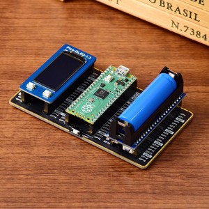 Módulo UPS de fuente de alimentación ininterrumpida para Raspberry Pi Pico, mantiene el Pico funcionando mientras recarga el estado de la batería del Monitor a través de I2C - Product Image 4