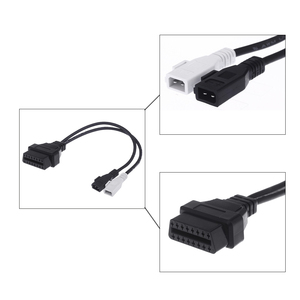 Großhandel OBD2 Kabel Komplett set 8PCS ein Satz Auto kabel Diagnose werkzeug Schnitts telle OBD II Scanner kabel - Product Image 4