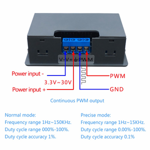 <strong>Pwm</strong> <strong>Pulse</strong> Frequency Duty Cycle Adjustable Module Square Wave Rectangular Wave Signal Generator Xy-pwm1 - Product Image 3