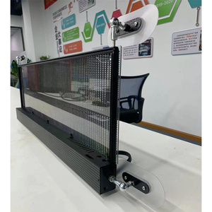 Großhandel Digitales Programm Interaktives Zeichen Nachricht Transparenter Auto-Bildschirm LED-Heckscheiben-Display für drinnen und draußen - Product Image 2