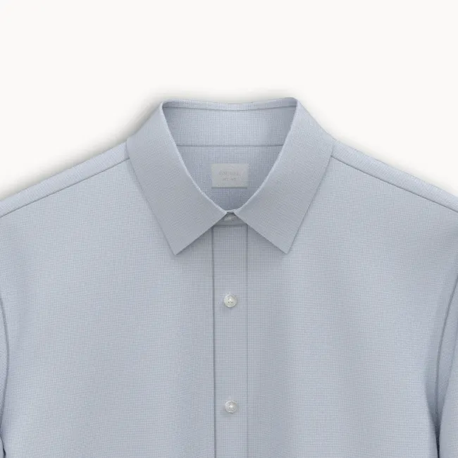 RTS 50s+40/2s 100% Cotton Yarn Dye Poplin Check Medium Weight Woven Check Dress Shirt Shirts fabric Cotton Fabric