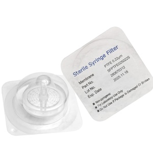 シリンジフィルターPTFE滅菌0.22um0.45um細孔サイズフィルター13mm 25mm <span class=keywords><strong>30mm</strong></span> 33mmナイロンPES PVDF MCE PPCAメンブレンフィルター