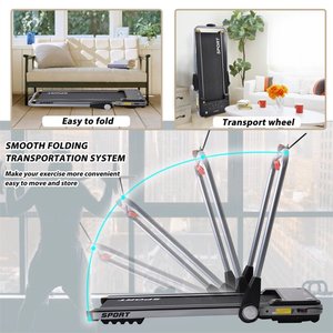Macchina da corsa all'ingrosso Lijiujia 1.0HP motore a corrente continua attrezzatura per il Fitness da interno telecomando tapis roulant a piedi