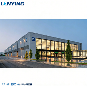 Prefab geprefabriceerde lichtstalen constructie magazijn werkplaats industriële commerciële fabriekshal - Product Image 1