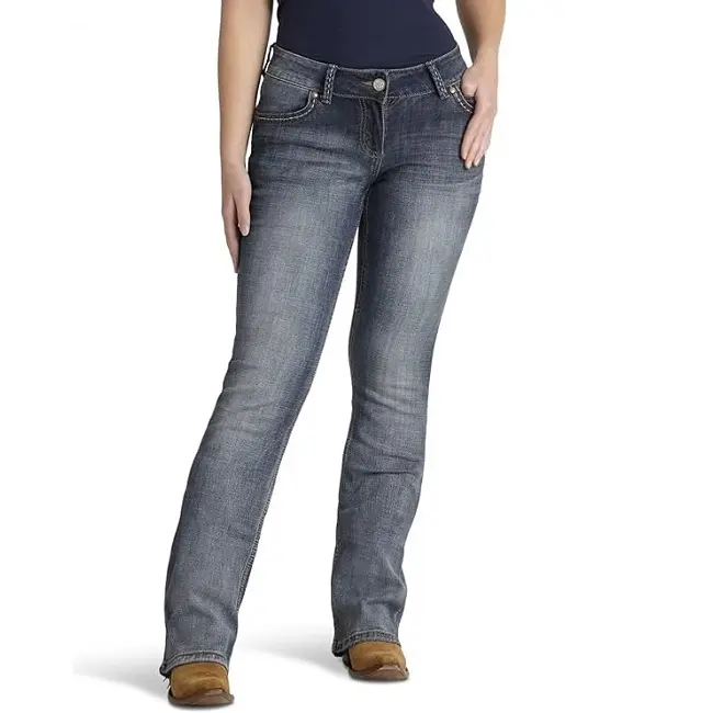 جينز نسائي بخصر منخفض الأكثر مبيعًا مقاس كبير جينز نسائي مثير بخصر منخفض نحيل للسيدات جينز دينم ضيق من بنغلاديش