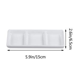 矩形高品质3隔室浸渍托盘 - Product Image 3