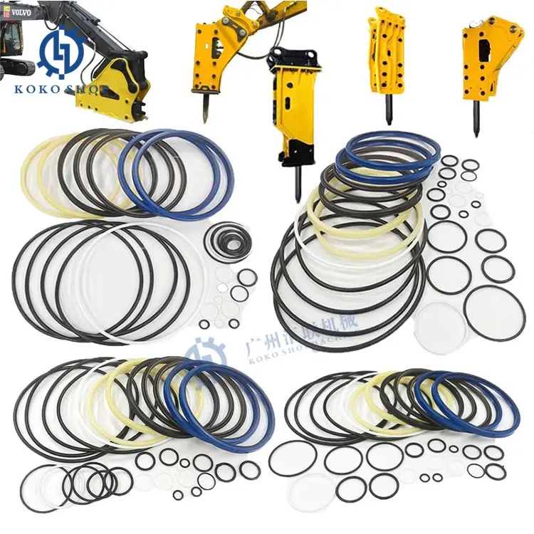 Sellado de aceite SU + 55 SU + 85 SU + 105 SU + 125 SU + 145 SU + 155 SU + 165 Kit de sello de interruptor hidráulico de excavadora para Soosan