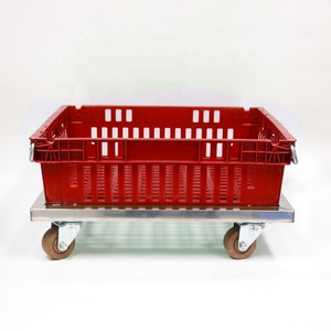 Industria de procesamiento de alimentos con ventilación, caja de plástico para carne y aves de corral, apilable y estable, de metal, portátil, para carne y Pesca - Product Image 3