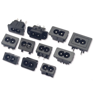 IEC 60320 C8สกรูในประเภท2ขา PDU เมาท์2.5A/5A 250V เต้าเสียบปลั๊กไฟตัวผู้สำหรับใช้ในอุตสาหกรรม - Product Image 6