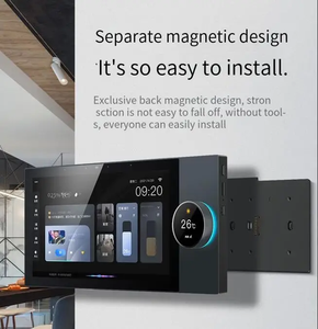 Pantalla táctil OEM Tuya de 10 pulgadas con panel de control del hogar inteligente con perilla para sistema de automatización del sistema del hogar inteligente - Product Image 2