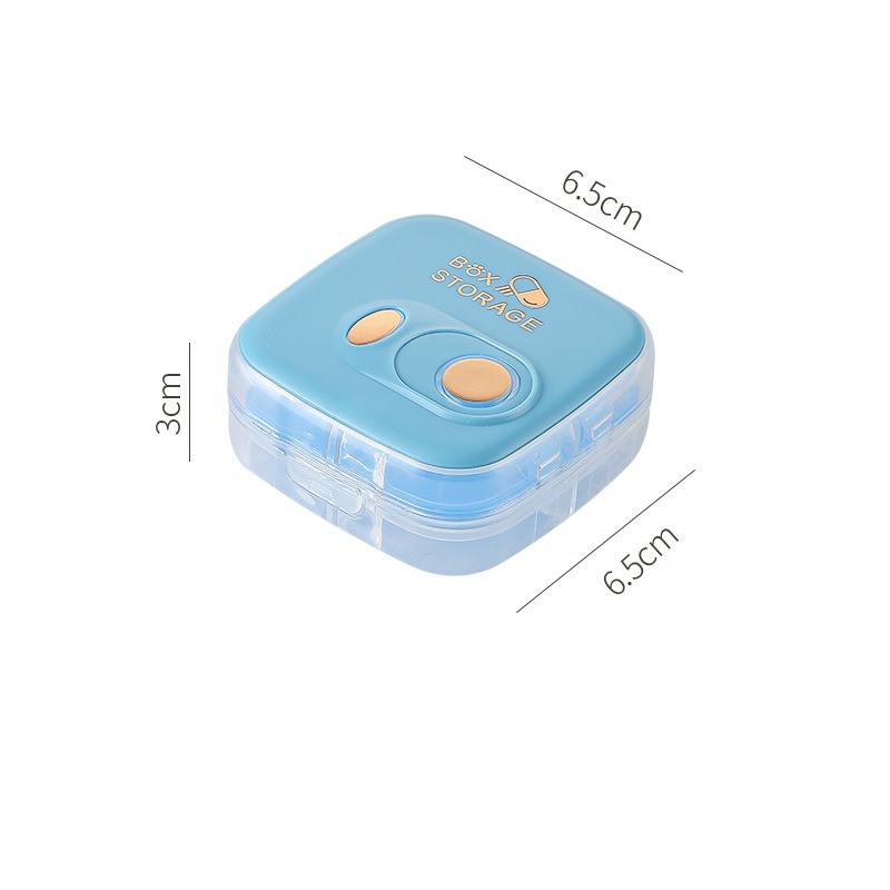 Ht0023982-petite boîte à pilules-bleu-240 boîtes