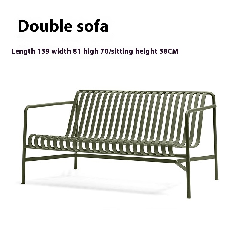 Sofá doble (altura del asiento 38 cm)