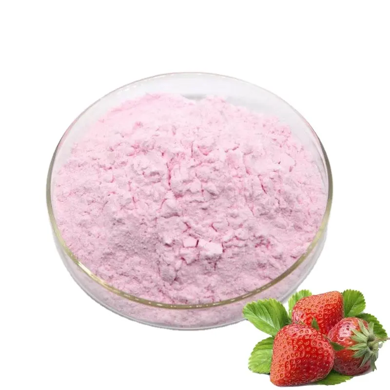 Fruit Powder Manufacturers Wholesale Bulk Organic Strawberry Juice Powder